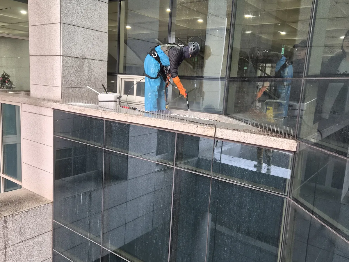 의정부시 가능동 건물 복도·대기 동선 야간 위생청소 사례 - 행진크린