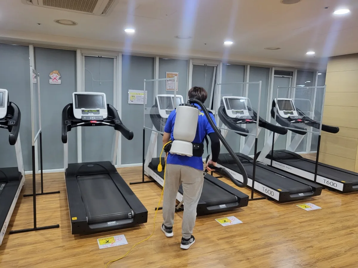 가평군 가평읍 헬스장 탕비실 직원 휴게공간 위생청소 사례 - 행진크린